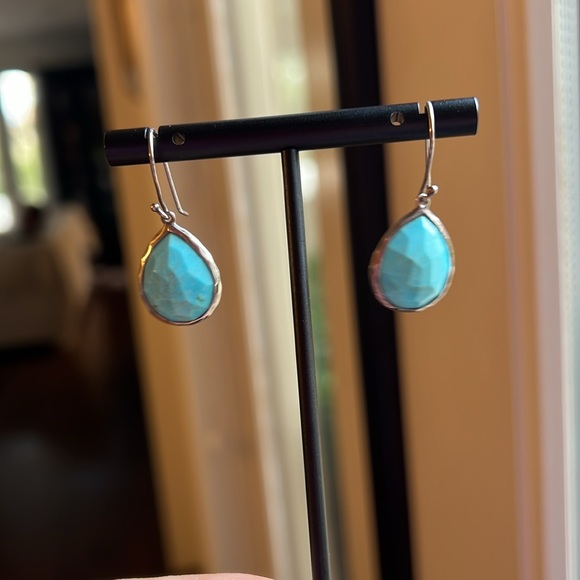 Ippolita turquoise/ silver earrings and ring - Picture 6 of 6